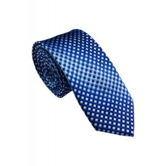 Men's Blue Narrow Tie