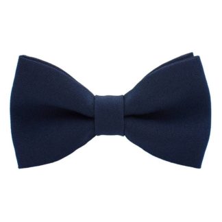 Navy Blue Bow Tie