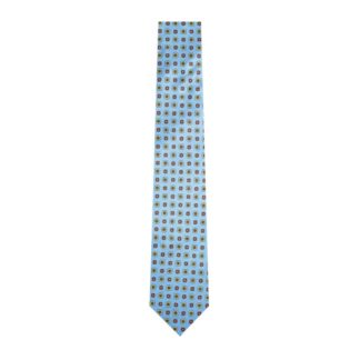 Silk light blue tie