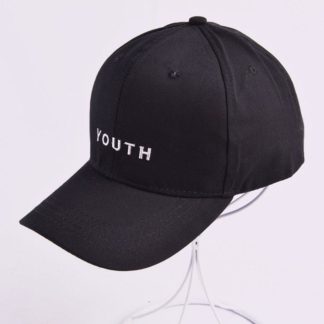 Youth Letter Embroidered Cap